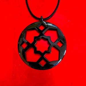 TIFFANY Lacquer Necklace Black Accessories Paloma Picasso